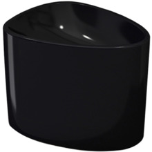 Раковина Bocchi Etna моноблок 1162-005-0125, 58 см, фарфор, черная