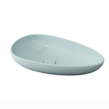 Раковина Bocchi Etna 1114-029-0125, 58 см, фарфор, светло-голубая