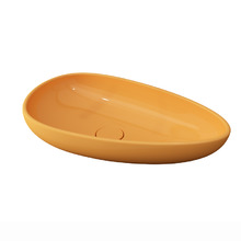 Раковина Bocchi Etna 1114-021-0125, 58 см, фарфор, мандарин