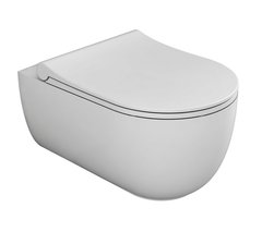 Подвесной безободковый унитаз Bien Vokha MDKA052N1VP1W3000, с функцией биде, крышка микролифт, белый