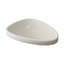 Раковина Bocchi Etna 1112-014-0125, 58 см, фарфор, кремовая