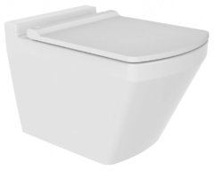 Подвесной безободковый унитаз Bien Neptun NPKA052N1VP1W3000, с функцией биде, крышка микролифт, белый