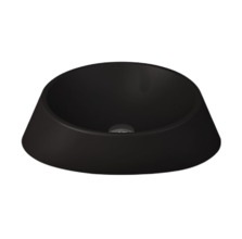 Раковина Bocchi Capri Venezia 1010-004-0125, 56 см, фарфор, черная матовая