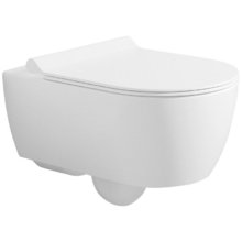 Подвесной безободковый унитаз Bien Harmony HRKA052N3VP0W3000, крышка-сиденье микролифт, белый