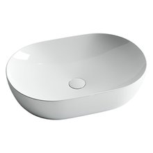 Раковина Ceramicanova CN5009 60 x 41.5 x 13.5 см, накладная, овальная, без перелива