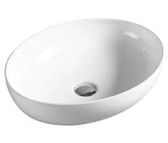 Раковина Ceramicanova Element CN6017, 52 x 39.5 x 13 см, накладная, белая