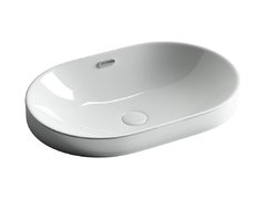 Раковина Ceramicanova Element CN5020 60 x 40 x 19.5 см, овальная, с переливом