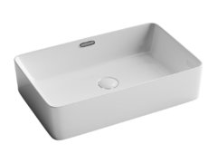 Раковина Ceramicanova Element CN5025 60 x 38 x 14 см, накладная, прямоугольная, с переливом