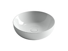 Раковина Ceramicanova Element CN5024 42 x 42 x 13 см, накладная, круглая, без перелива