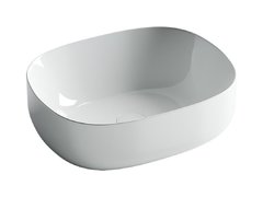 Раковина Ceramicanova Element CN6018 46 х 35 х 15.5 см, накладная, овальная, без перелива