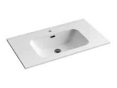 Раковина Ceramicanova Element CN7005 81 x 46.5 x 12.5 см, накладная, прямоугольная, с переливом