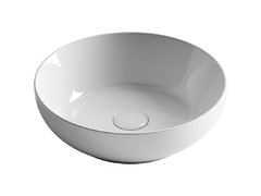 Раковина Ceramicanova Element CN6020, 37 x 37 x 11 см, накладная, круглая, без перелива