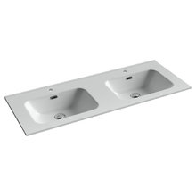 Раковина Ceramicanova Element CN7004 121 x 46.5 x 12.5 см, накладная, прямоугольная, с переливом