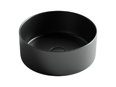 Раковина Ceramicanova Element CN6032MB 35.8 x 35.8 x 13.7 см, накладная, круглая, без перелива