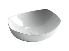 Раковина Ceramicanova Element CN5017 42 x 38.5 x 14.5 см, накладная, овальная, без перелива
