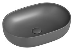 Раковина Ceramicanova Element CN6047MH, 60 х 41.5 х 13.5 см, цвет антрацит матовый