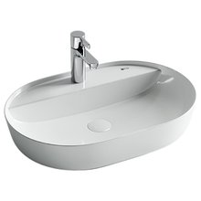 Раковина Ceramicanova Modo CN2004 61 x 45 x 13.5 см, накладная, с плоскостью под смеситель