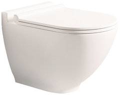 Подвесной безободковый унитаз Bien Harmony HRKA052N1VP0W3000, скрытые крепления, крышка микролифт, белый