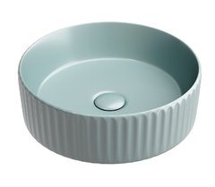 Раковина Ceramicanova Element CN6057MLG, 36 см, фарфор, цвет зеленый матовый