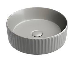 Раковина Ceramicanova Element CN6057MH, 36 см, фарфор, цвет антрацит матовый