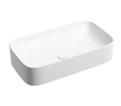 Раковина Ceramicanova Element CN6054MW, 70 см, фарфор, цвет белый матовый