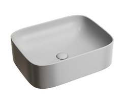 Раковина Ceramicanova Element CN6052MSG, 50 см, фарфор, цвет серый матовый
