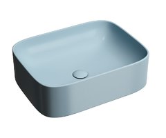 Раковина Ceramicanova Element CN6052ML, 50 см, фарфор, цвет голубой матовый