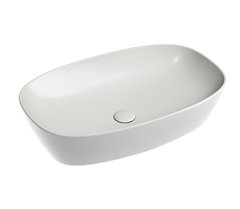 Раковина Ceramicanova Element CN6049MSG, 60 см, фарфор, цвет серый матовый