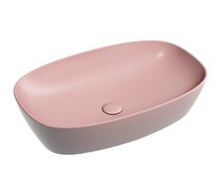 Раковина Ceramicanova Element CN6049MP, 60 см, фарфор, цвет розовой матовый
