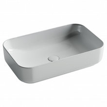 Раковина Ceramicanova Element CN5044, 60 см, накладная, фарфор, цвет белый