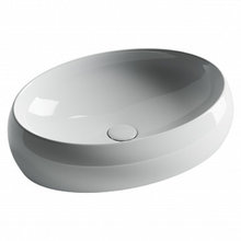 Раковина Ceramicanova Element CN5033, 55 см, накладная, фарфор, цвет белый