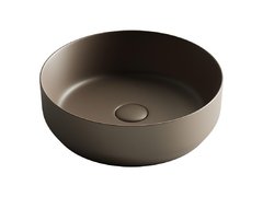 Раковина Ceramicanova Element CN6022MDB 39 x 39 x 12 см, накладная, круглая, без перелива