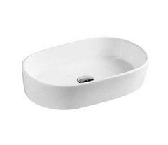 Раковина CeramaLux Серия N 9025 накладная, белый