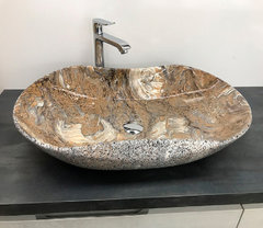 Раковина CeramaLux Серия MNC 503 накладная, под камень