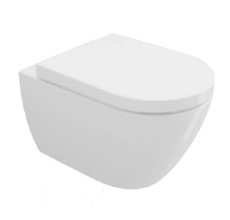 Подвесной унитаз Bocchi Venezia 1295-002-0129, безободковый, белый матовый
