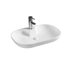 Раковина CeramaLux Серия N 9446 накладная, белый