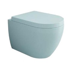 Подвесной унитаз Bocchi Venezia 1295-029-0129, безободковый, светло-голубой