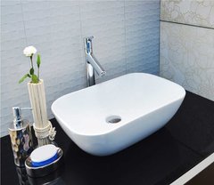 Раковина CeramaLux Серия N 9447 накладная, белый