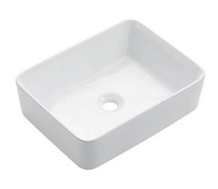 Раковина CeramaLux Серия N 9103 накладная, белый