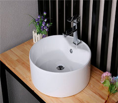 Раковина CeramaLux Серия N N 7026В накладная, белый