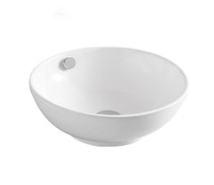 Раковина CeramaLux Серия N 9002 накладная, белый