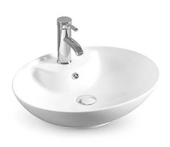 Раковина CeramaLux Серия N N 78197 накладная, белый