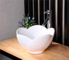 Раковина CeramaLux Серия N 9078 накладная, белый