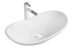 Раковина CeramaLux Серия N 7811A накладная, белая