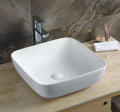 Раковина CeramaLux Серия N 9439 накладная, белый