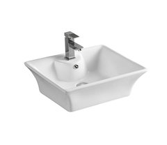 Раковина CeramaLux Серия N 9108 накладная, белый