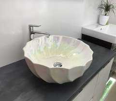 Раковина CeramaLux Серия NC 423 накладная, перламутр