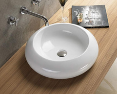 Раковина CeramaLux Серия N 7031В накладная, белый