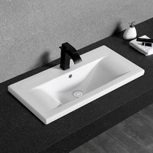 Раковина CeramaLux Серия N NYJ 9393-80 врезная, белый