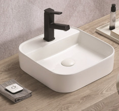 Раковина CeramaLux Серия N 78180, 50 х 40 см, накладная, белый